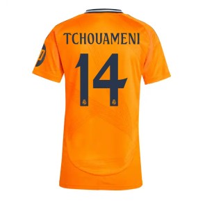 Real Madrid Aurelien Tchouameni #14 Dámské Venkovní Dres 2024-25 Krátký Rukáv